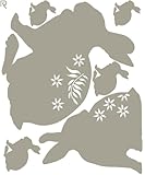 マイサ ハル インテリアステッカー ラビット スモールサイズ ファーバッファロー