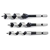 木工用ドリル3本セット 9・12・15mm DSW-2/木工ドリル【EB-SK11】