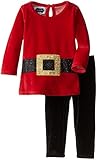 GLITTER SANTA TUNIC LEGGING