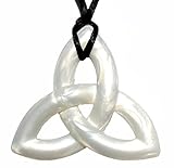 Peacemaker Jewelry Trinity Knot Silicone Teething Pendant Necklace (White Pearl) by Peacemaker Jewel