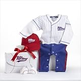 ベイビーアスペン　野球選手　バッグ型Boxギフトセット　0-6ヶ月