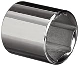 Martin B626 13/16 Type II Opening 3/8 Square Drive Socket 6 Points Standard 1-3/16 Overall Length Ch