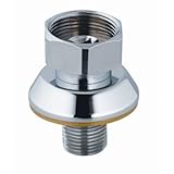 T&S Brass 00EE NPT Male Inlet with Adjustable Flange, 1" Long, 1/2" [並行輸入品]