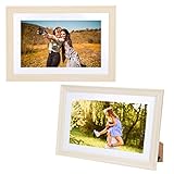 (11x17(2pk), White) - Painting Photo Frame 2 Pack 11X17 Light Wooden Colour- Made to Display 11X17 P