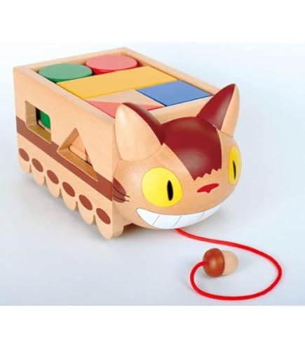 トドロクツキ Amazon | エンスカイ(ENSKY) となりのトトロ かたちつみき | 積み木