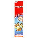 Colgate Anticavity Toothpaste for Kids Mild Flavour 4-6 Years (50ml) 穏やかな子供味わい4-6年間のコルゲート虫歯予防の歯磨き粉（ 