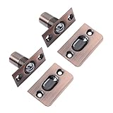 uxcell ボールキャッチ 家庭用 調整可能 クローゼット/ドア ストライクとネジ付き 54mm 2セット