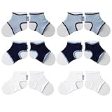 Sock Ons Clever Little Things That Keep Baby Socks On! 6 Pack, Large, Boys (6-12 Months) by Sock Ons