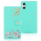 Reddylin 対応 Galaxy A41 ケース 手帳型 ギャラクシーA41ケース 手帳型 Galaxy sc41a ケース 手帳型 かわいい猫 落ち葉 GalaxyA41スマホケース カード収納 A41 Galaxy ケース 軽量 耐衝撃 GalaxyA41 ケース SC-41A ケース SCV48 ケース スタンド機能 ギャラクシーA41 スマホケース 全方位保護 財布型 -レッド