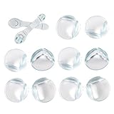 Kris&Ken Baby Safety Clear Corner Guard Protector with Bonus 2Pcs Child Safety Locks by Kris&Ken