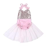 PER ベビー服 ホルターネック ロンパース カバーオール 綿　可愛い　キラキラ　幼児 赤ちゃん　女の子