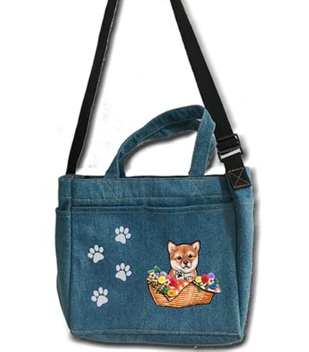 Amazon.co.jp: デニム ショルダーバッグ ファスナー付/内ポケット外