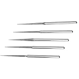 5本入り 電動気動工具用 ダイヤモンド 研削ロッド 針型 尖ったヘッド 長さ 70mm