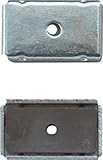 シンワ測定 マグチップ ヨーク付 角型 E-1 22X13 2コ入 73501