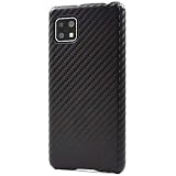 aquos sense5g sh-53a sh53a shg03 a004sh aquos sense4 ケース カバーカーボン デザイン 薄型 ハードケース かわいい aquos sense4 lite basic a003sh sh-m15 sh-41a sh41a aquossense4 クリアケース アクオスセンス4 スマホケース 黒 ブラック 【ノーブランド品】 (black)