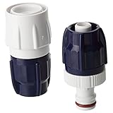 アイリスオーヤマ ホース パーツ ワンタッチホース ジョイント マリンブルー SGP-4