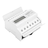 XCSOURCE エネルギーメーター 3相4線式 DINレール デジタルLCD 50Hz 5（100）3x230V/400V 電力精度 TE749