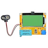 Mollytek LCR-T4 多機能 Mega328 トランジスタテスター ダイオード 三極管 容量LCR ESRメータモジュールMOS PNP/NPN M328 128*64 LCD