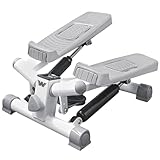YouTen（ユーテン） ステッパー 有酸素運動 用 ひねり運動 ミニステッパー ダイエットマシーン ダイエット器具 シェイプアップ 踏み台昇降 2WAY 負荷調節 ツイストステッパー フィットネス ダイエット 健康器具 静音 足踏み ダイエットマシン ウォーキングマシン (C:負荷調節ステッパー(ホワイト）) (E.高さ調節ステッパー(ホワイト))