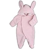 フリース 足付 フード付 カバーオール 【うさぎ】ベビー コスチューム 70cm