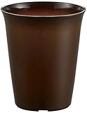 リッチェル 観葉植物鉢 丸10号 土容量約13L スモークブラウン 約Ф28.5×H33.5cm