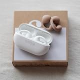 ambie sound earcuffs AM-TW02 スターターセット (WHITE本体×Latte)オープンイヤー ながら聴き 着せ替えできる 完全ワイヤレスイヤホン Bluetooth対応 マイク付き