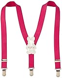 キッズ用サスペンダー(うさぎ) 赤