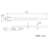 トップ(TOP) 片口メガネレンチ 60度型 シノ付 SM-17