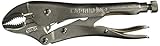 Capri Tools 1-1121 Klinge Curved Jaw Locking Pliers with Wire Cutter 10 [並行輸入品]