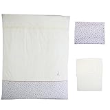 《ボンジュール》ベビー洗い替えカバー３点セット【掛・敷・枕】【日本製】 (ロイヤルブルー)