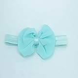 Refaxi 子供のための赤ちゃんの女の子のヘッドバンド幼児シフォン結び目シフォンフラワー