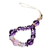 ST_414 ローズクォーツ・アメジストストラップ