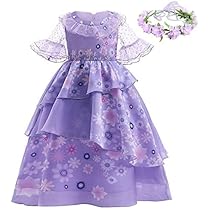 ちぎだいページ　ミラベルと魔法だらけの家　ドロレス　ワンピースドレス　衣装 Amazon.co.jp: 魔法だらけの家 用 コスプレ衣装 ミラベル