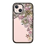 CASETiFY インパクトケース iPhone 13 Mini - My Succulent Garden Rose By Monika Strigel - クリア ブラック