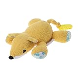 Jesse赤ちゃん乳首おもちゃ、かわいいソフトおしゃぶりクリップStuffed Animal Doll Baby FeedingホルダーPlushハングギフト女の子用男の子用、イエロー