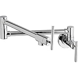 エルケイlkav4091 Avado壁マウントポットフィラーwithデュアルスイングジョイントと24 " Exte、 LKAV4091LS 1