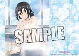 キャラクター万能ラバーマット ストライク・ザ・ブラッド III 姫柊 雪菜 おふろVer. 約長辺520×短辺370×厚さ2mm