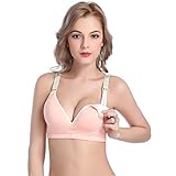 Ancdream 妊婦 マタニティ マザー 用 授乳 ブラジャー ノンワイヤー ナイト ブラ