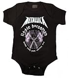 メタリカ Metallica Lil Horseman 赤ちゃん Baby Romper Tシャツ T-Shirt