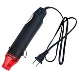 ヒートガンミニ 300W 長さ24cm cnomg 熱風機 ハンドメイド専用ヒーター エンボスヒーター 熱収縮スライス 粘土 乾燥 剥離に適用