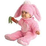 Bunnyウサギコスチューム – ピンクEaster Bunny Costume WB 6-12 months with Bracelet for Mom