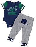 Notre Dame Fighting Irish NCAA幼児" Lil ' Champ "ボディスーツ&パンツ衣装セット