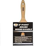 IIT 20006 5" Paint Brush Wood Handle, [並行輸入品]