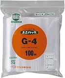 セイニチ 「ユニパック」 Ｇ－４ ２００×１４０×０．０４ １００枚入 G-4(100)