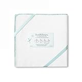 (スワドルデザインズ)Swaddle Designs ベビー アルティメット ブランケット おくるみ 03.シークリスタル【P.Trim】