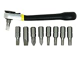 General Tools & Instruments 80075 Nine-Piece Ratchet Offset Screwdriver Set [並行輸入品]