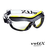voltX[ディフェンダー] コンパクト遠近両用（二重焦点） 通気性の良い保護ゴーグル（クリアレンズ +2.5） 欧州規格CE EN166F適合 曇り止め加工
