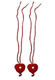 卸売プリンセスHeart Shapeかぎ針編み赤ちゃんガールズサンダル カラー: レッド