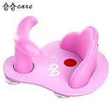 BBCare® ベイビー安全お風呂イスとHot Spot機能付きミニサイズソフトマット (ピンク)