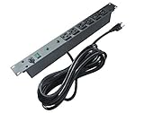 Brooks Power Systems RMS 290 Rackmountable Outlet Strip with Surge Suppression, Black [並行輸入品]